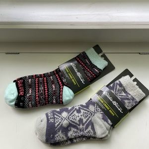 BRAND NEW Pair of Eddie Bauer Fireside Socks in One Size Only